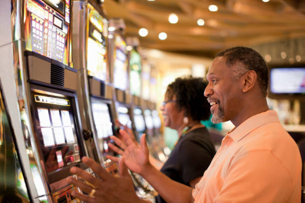 Live casino dealer at multi-camera table